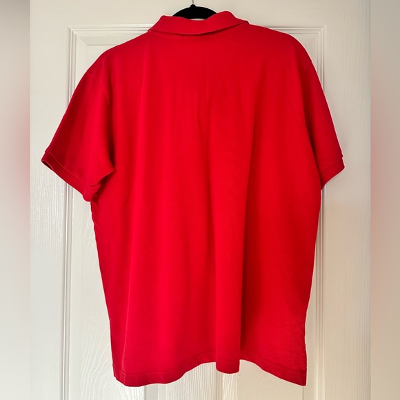 🔴 [U.S. Polo Assn.] Red Short Sleeve Polo Shirt - Picture 2 of 2